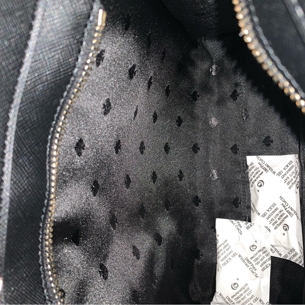Kate Spade Tinsel Glitter Fabric Satchel - Picture 5 of 8